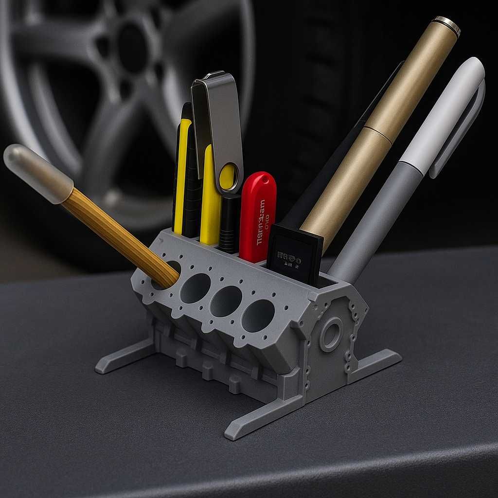 Stojak organizer na długopisy karty usb sd