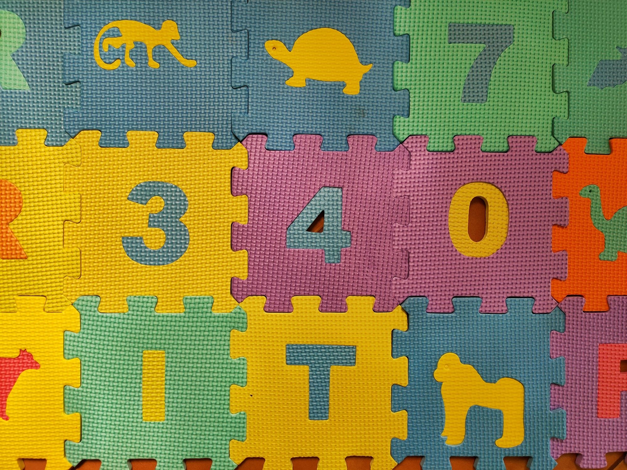 Mata piankowa 68 elementów puzzli