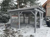 altany altanka altanki drewniane ruchome żaluzje