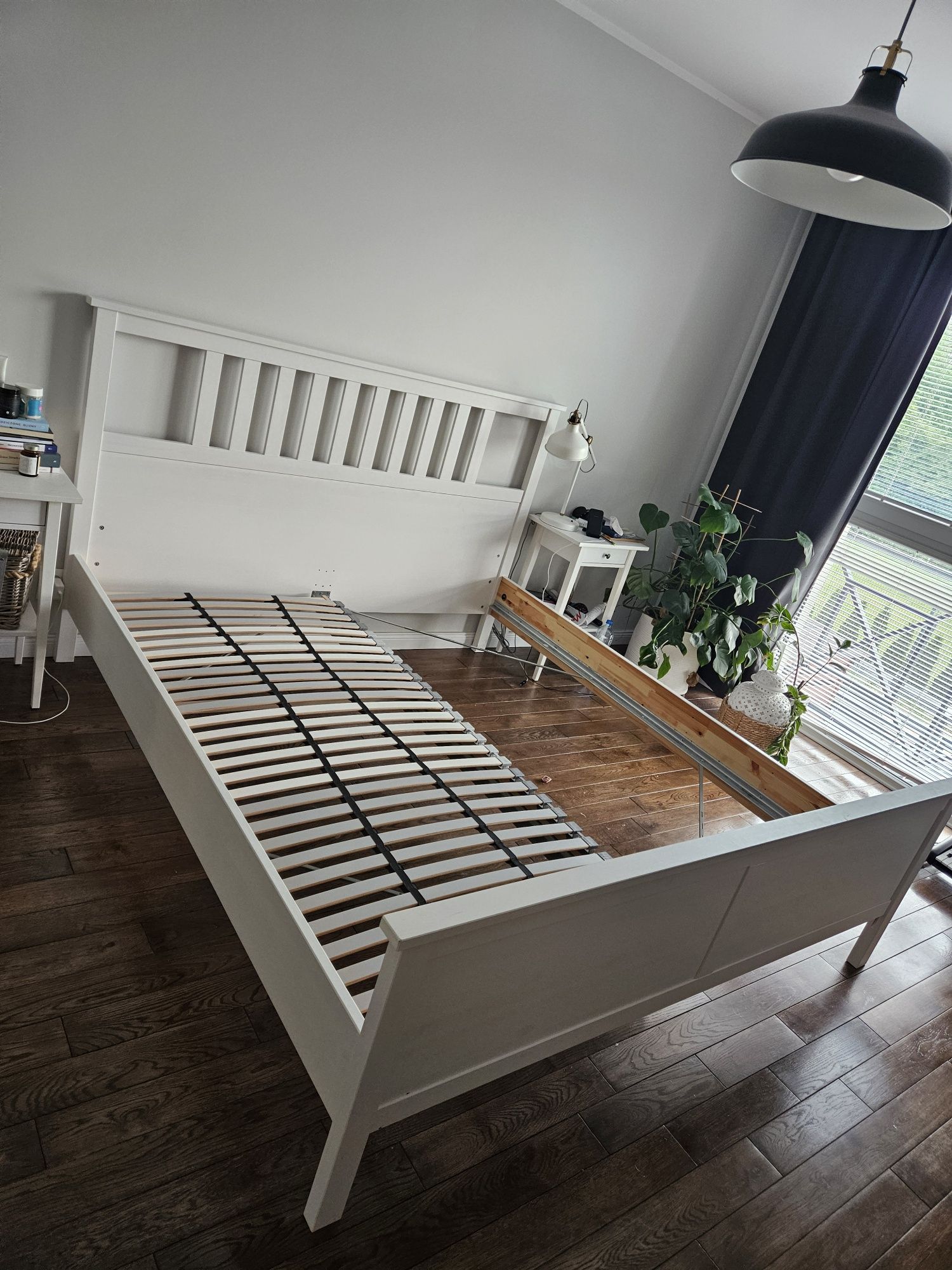 Łóżko rama + dno Hemnes 180 x 200