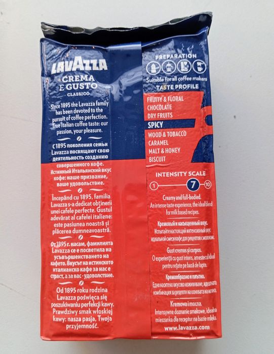 Lavazza Crema e Gusto kawa mielona 250g
