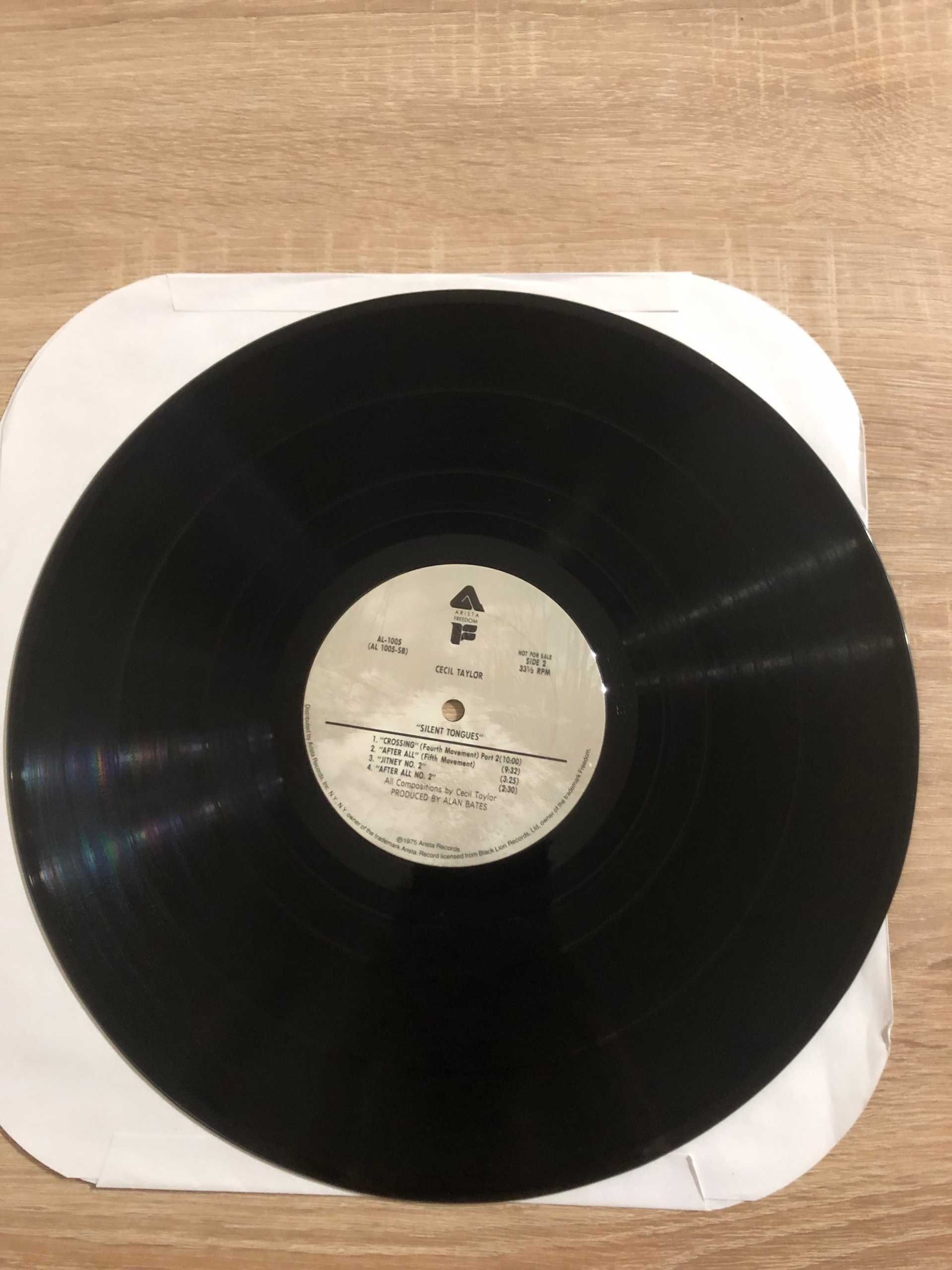 Cecil Taylor Silent Tongues Live At Montreux USA VG+ LP