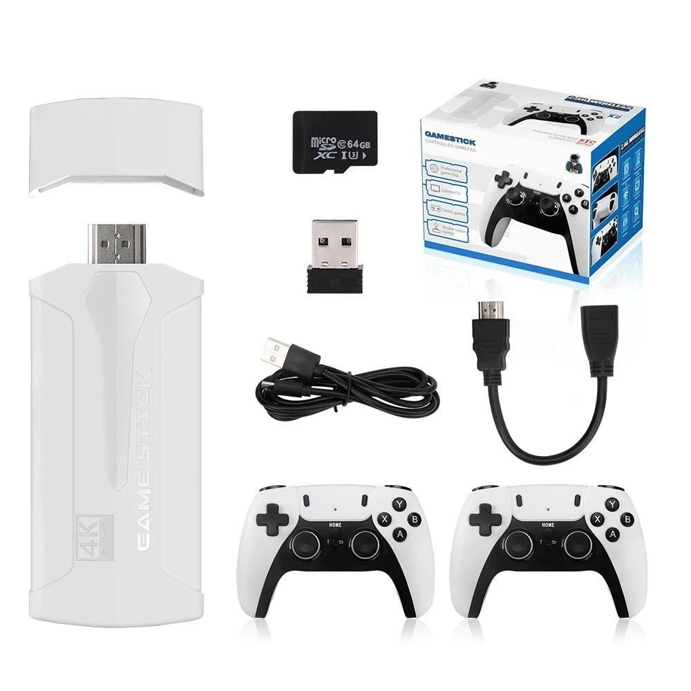 Game stick 4К PlayStation gamepad