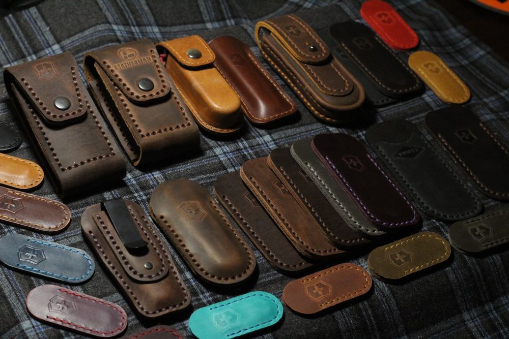 Leatherman victorinox wenger knipex sog кожаные изделия