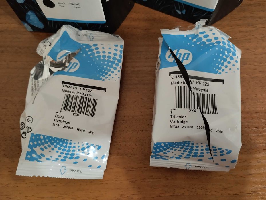 Картриджі, фарба