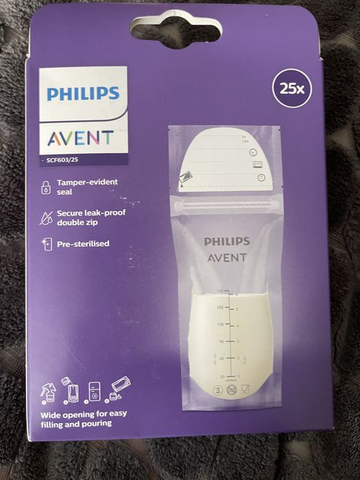 Пакети для зберігання грудного молока