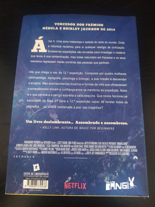 Livro Aniquilação de Jeef Vandermeer