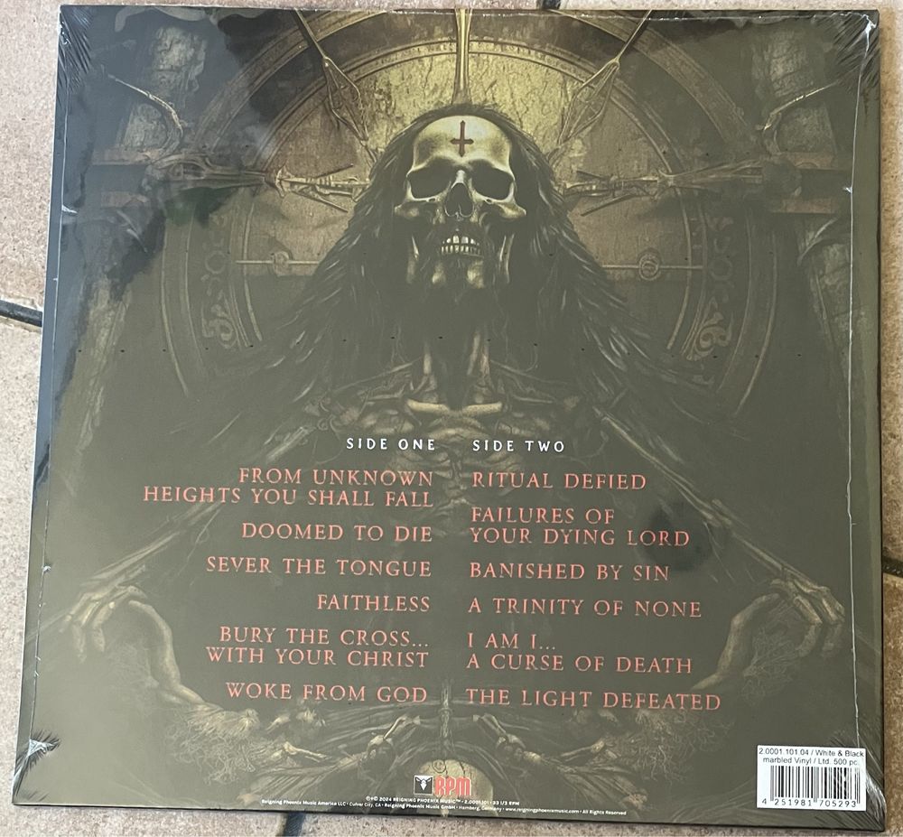 DEICIDE - Banished By Sin - LP ltd 500 White & Black Vinyl