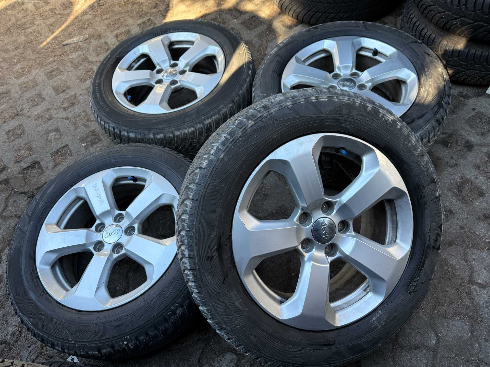 Felgi aluminiowe 17" 5x110 Jeep Cherokee Compass Renegade