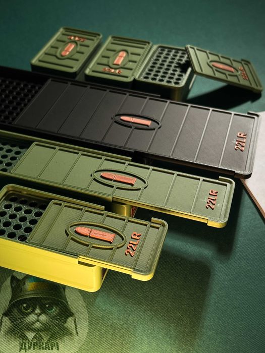 Коробки для .22LR / .22WMR Коробки для патронов .22LR - .22WMR