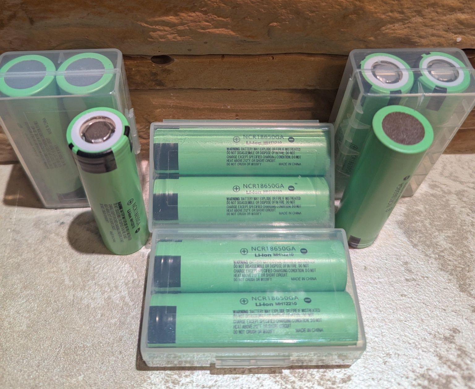 Аккумулятор Li-ion: Panasonic NCR 18650, 3400mah, 10A Новые