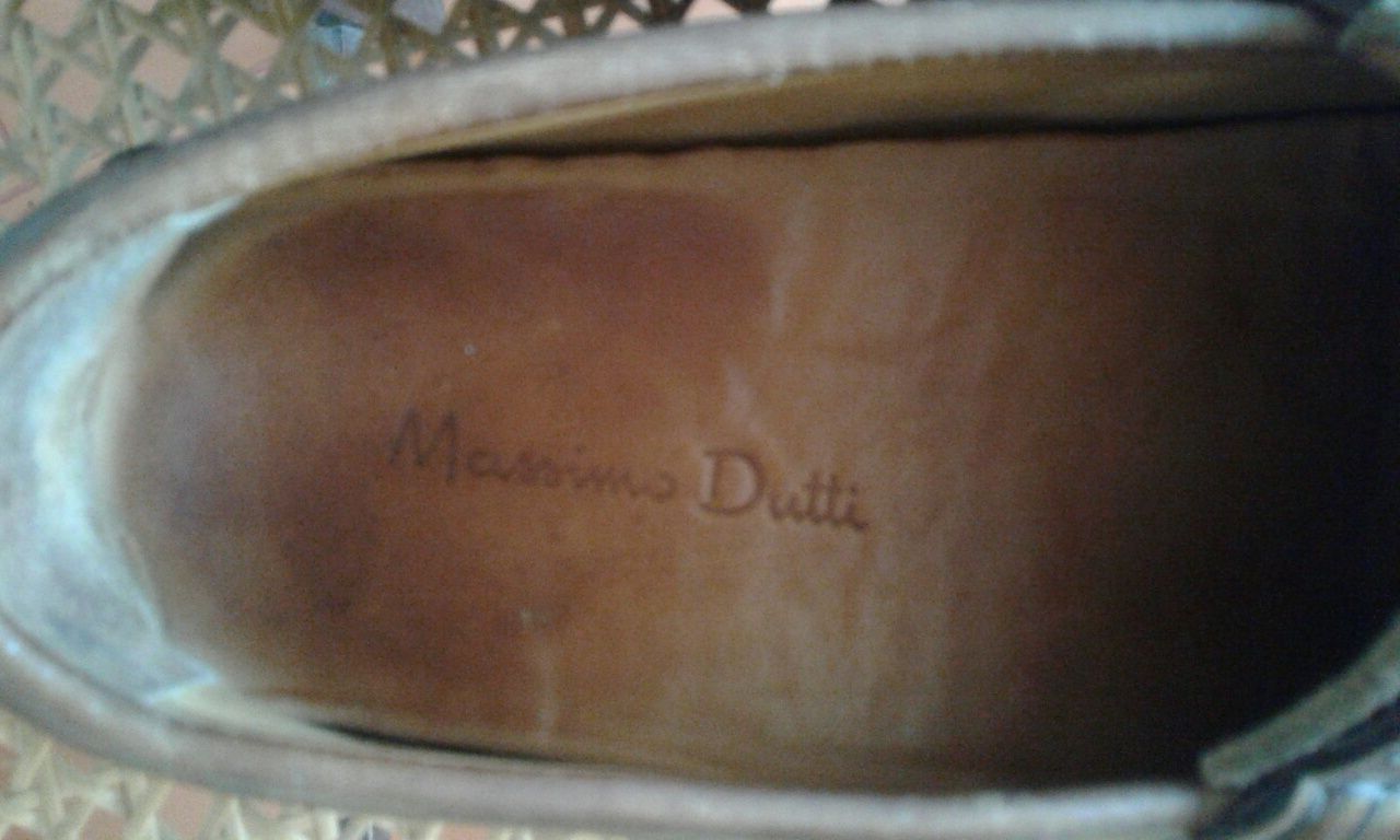 Sapatos/moucassins de homem Massimo Dutti 40