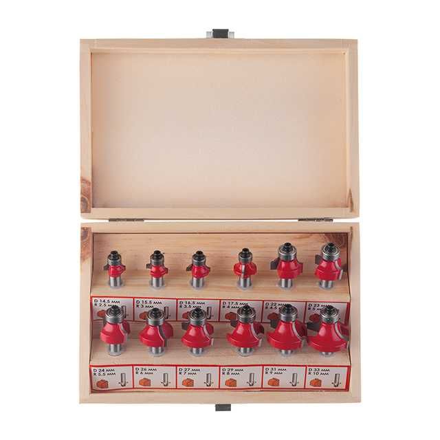 Набір фрез кальовочних крайкових прямих HT-0071, 72, 76, 77.
INTERTOOL