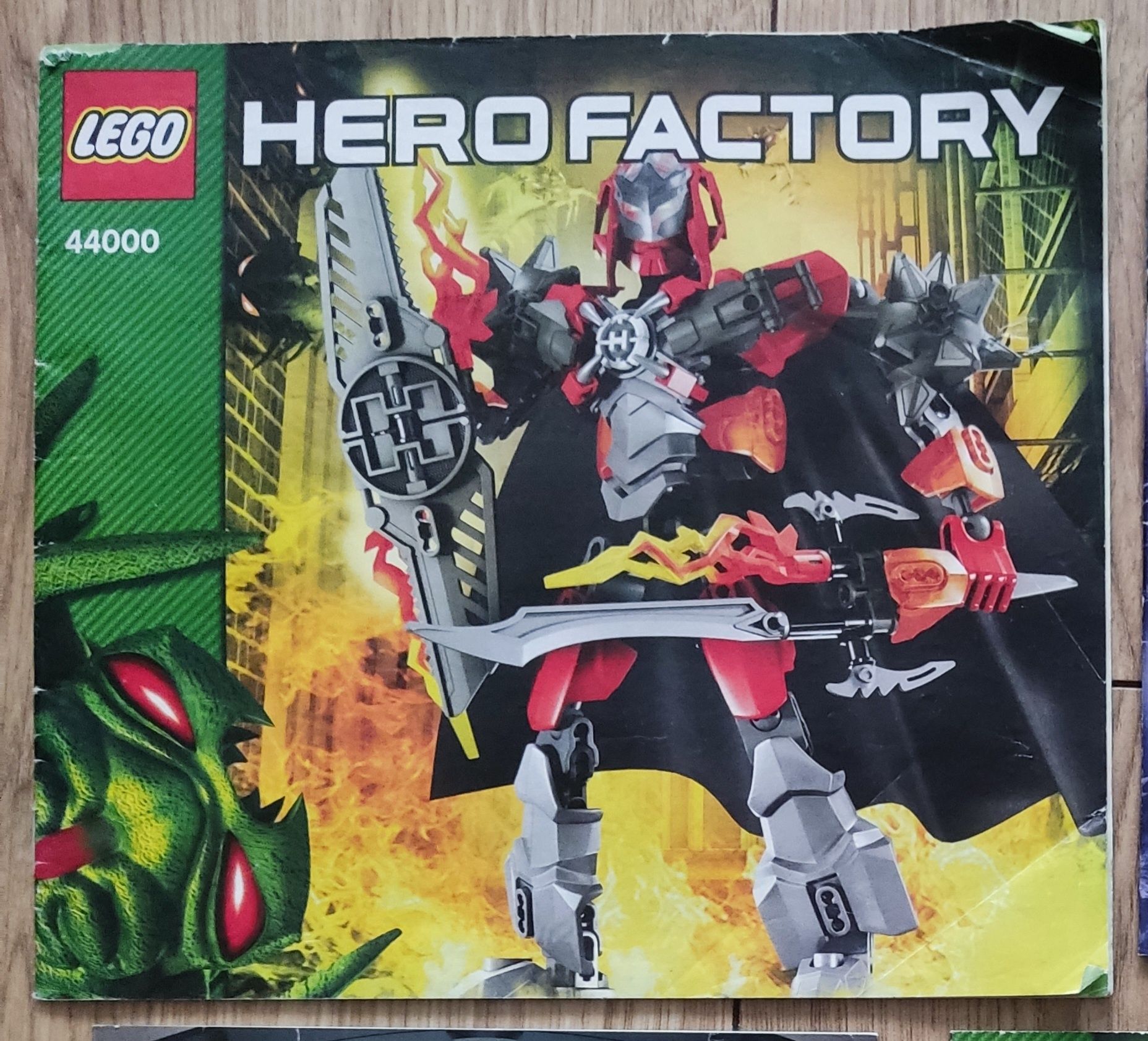 Instrukcja LEGO Hero Factory 44000 Furno XL książeczka do klocków