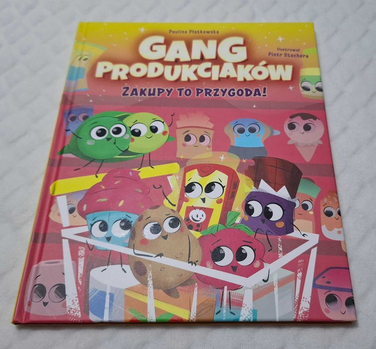 Gang produkciaków, zakupy to przygoda Płatkowska Książeczki dla dzieci