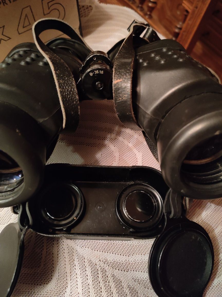 Lornetka Wojskowa Pryzmatyczna 7x45 LP