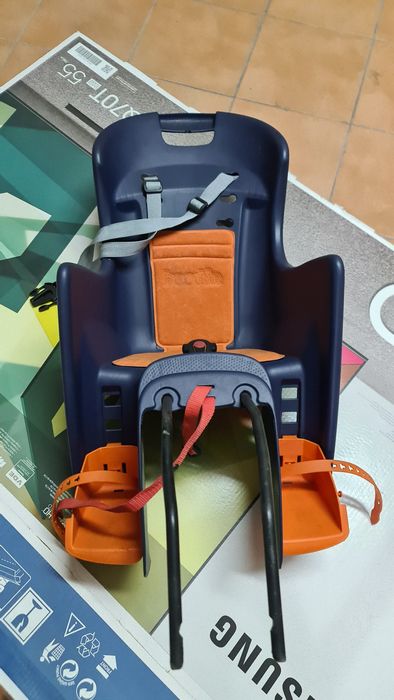 Cadeira porta criança  - Fixação bicicleta