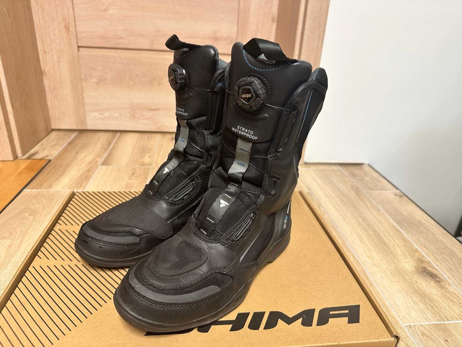 Shima strato wysokie buty motocyklowe turystyczne atop 42