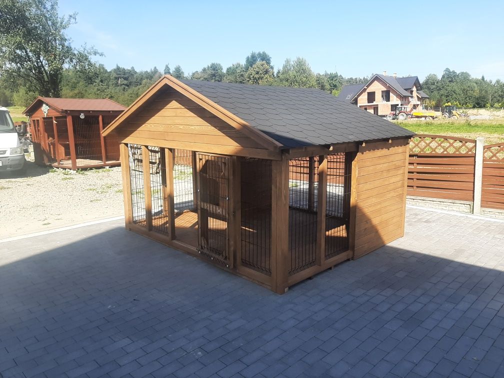 Buda dla psa kojec