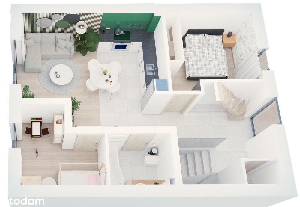 Gotowy apartament z ogródkiem, bez czekania – 3 lub 4 pokoje