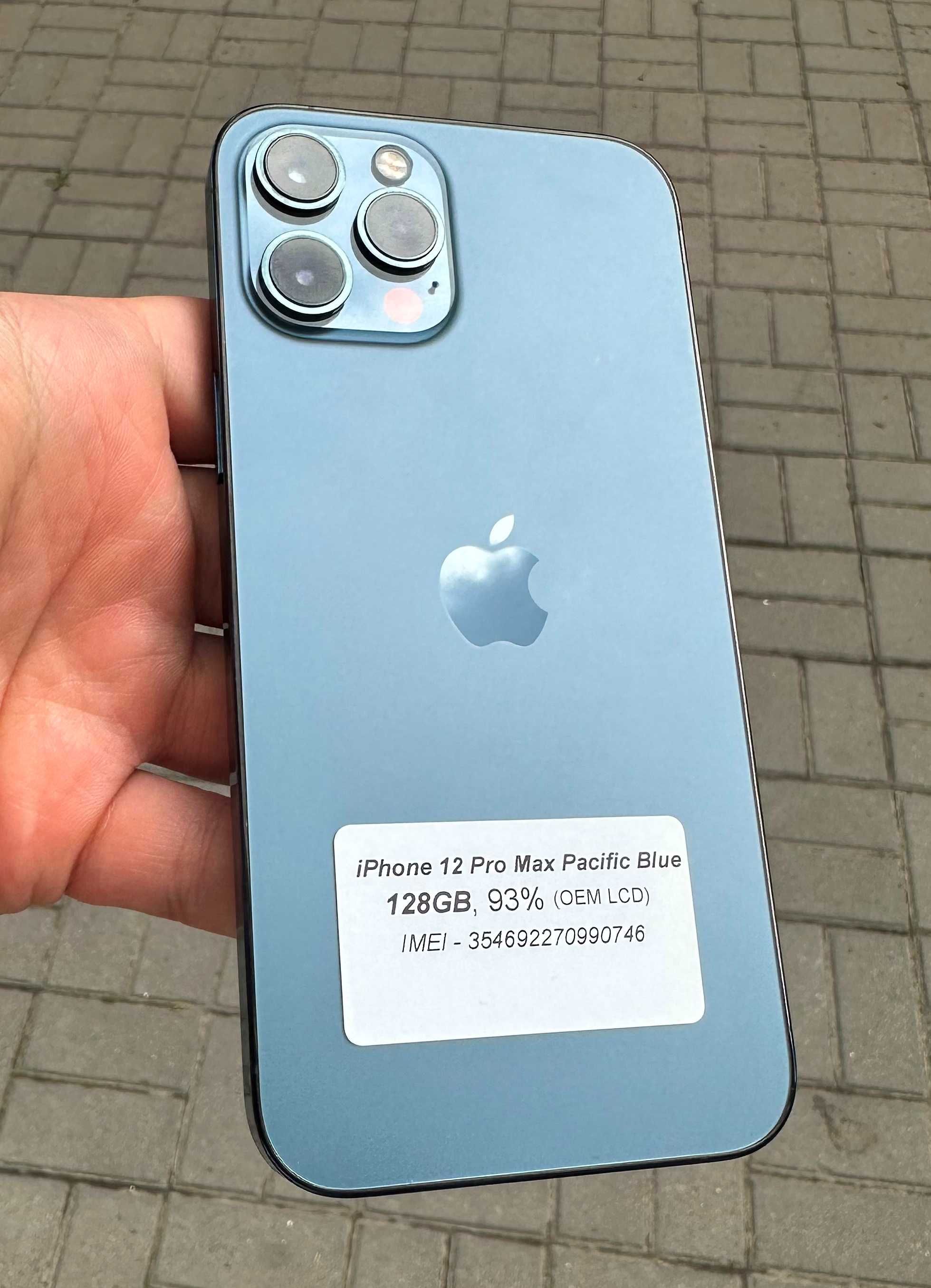 Apple Iphone 12 Pro Max 128GB Pacific Blue 93% Магазин