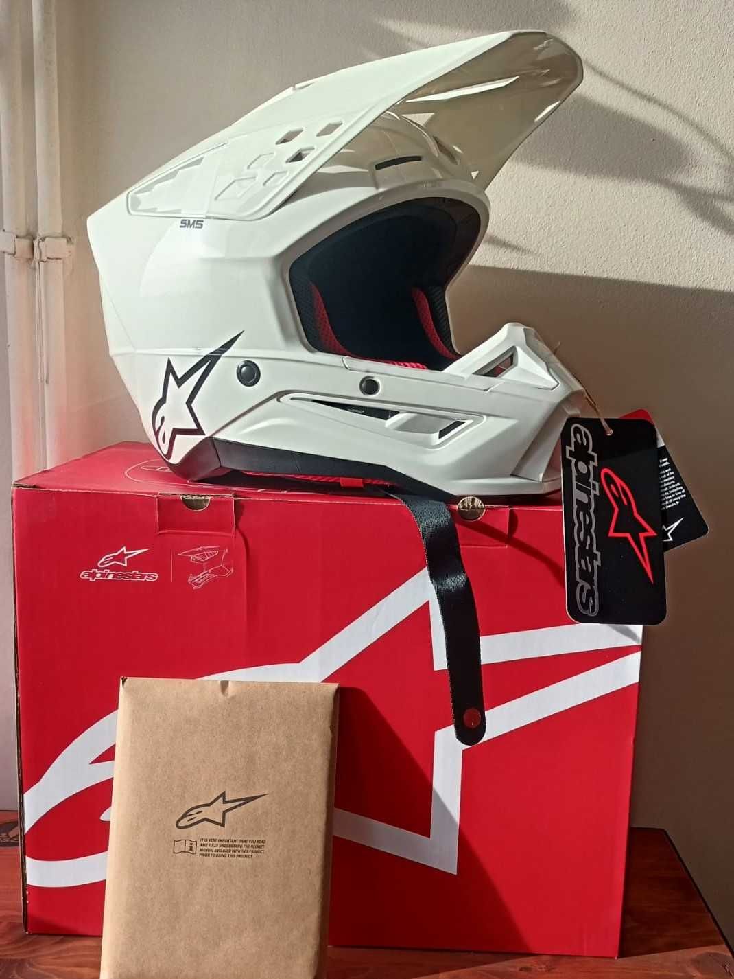 NO WY Alpinestars S-M5 Solid kask motocross mx enduro M ai