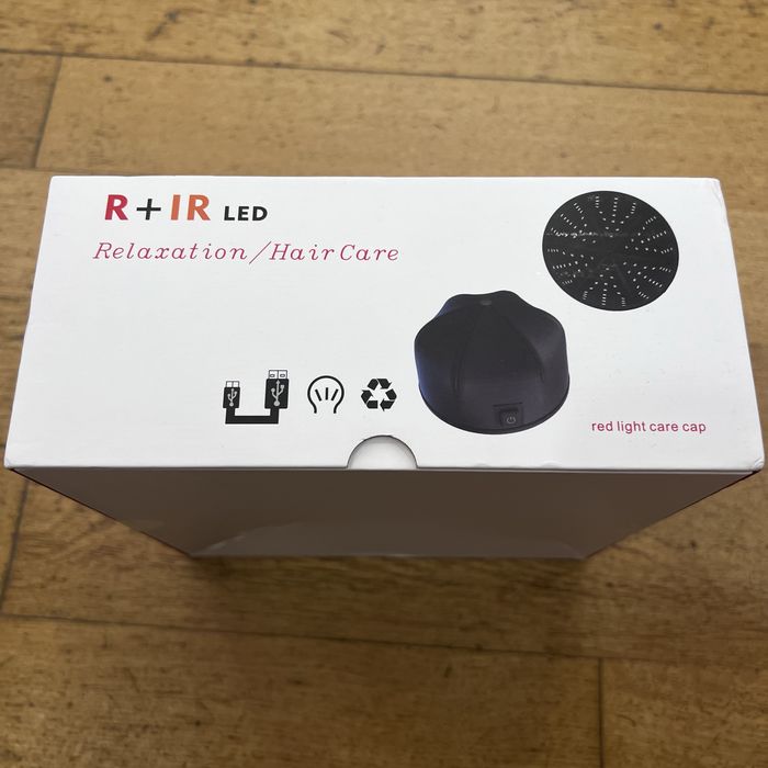 Capacete Terapia Capilar Infravermelhos Red Light Care Cap-Novo/Selado