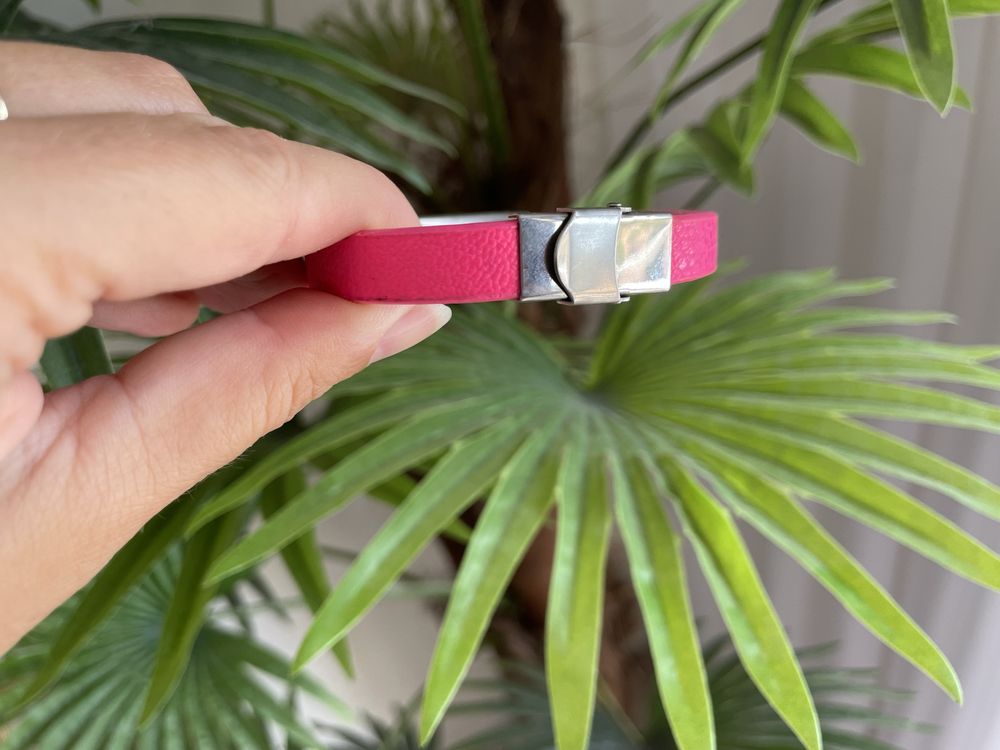 Pulseira  cor de roza