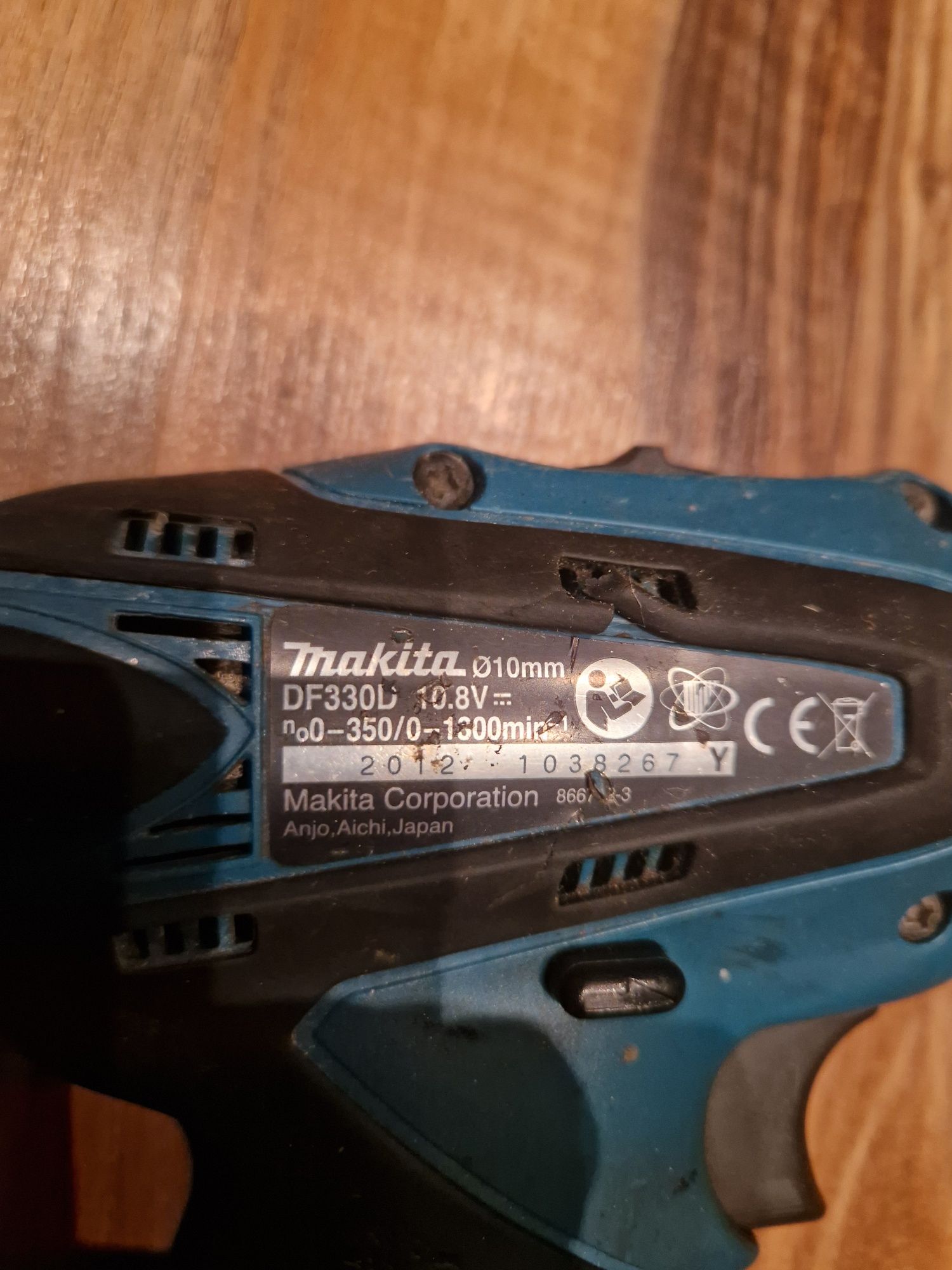 Zestaw wiertarko wkrętarka Makita DF330