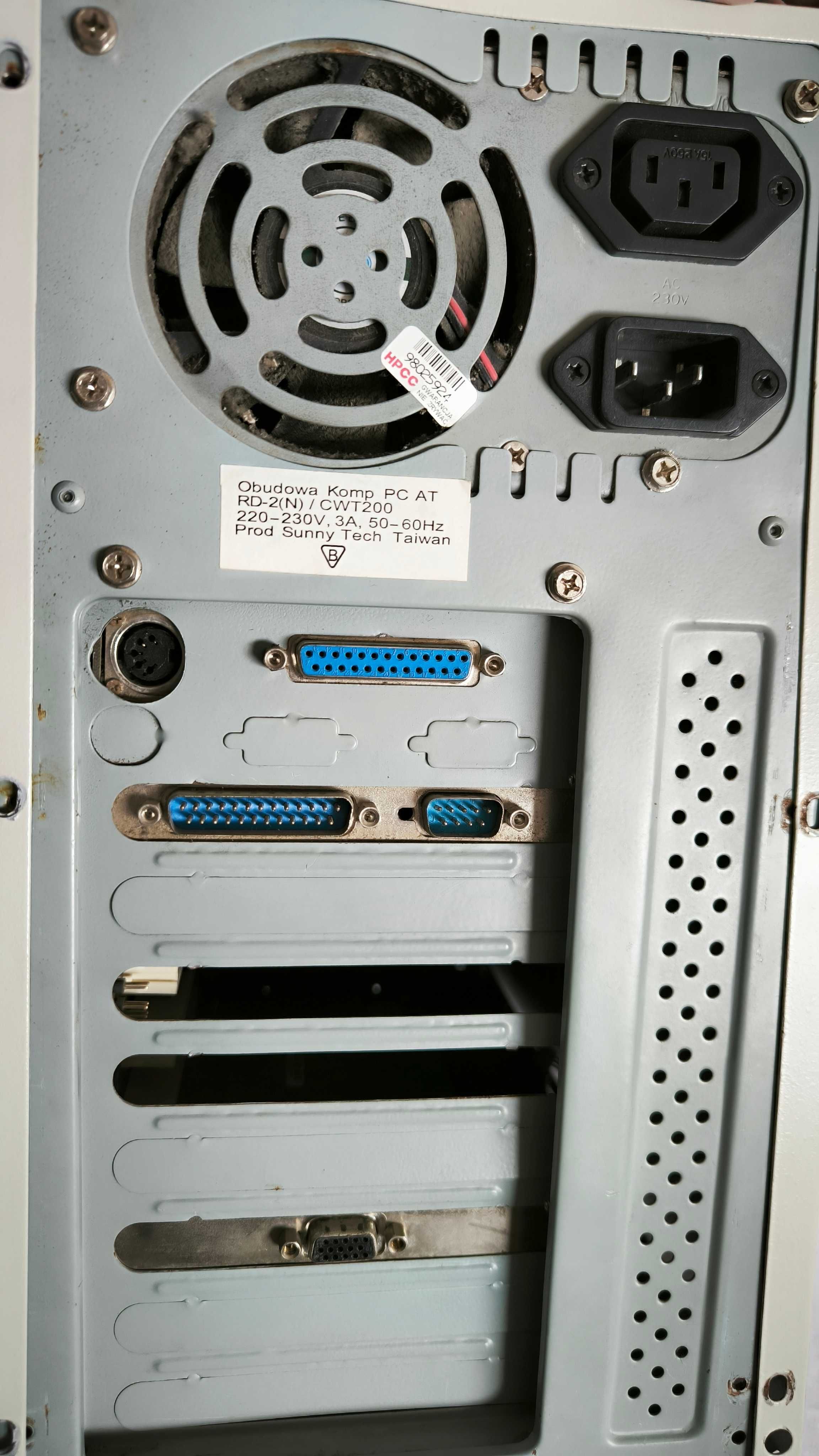Pentium 2 MMX 233 , S3 Virge , komputer Retro