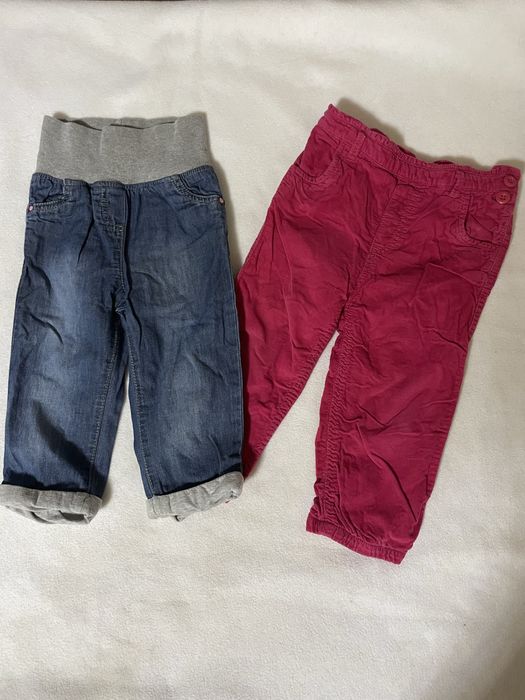 Штанці для дівчинки на підкладці