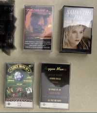 4 Cassetes Música Áudio originais - Excelente estado