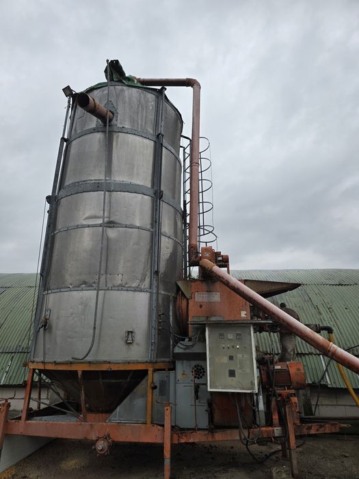 Suszarnia mobilna kukurydzy 14 ton GAZ (OLEJ), ESMA Pedrotti, Mascar,