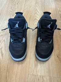 Air Jordan 4 black canvas rozmiar 41