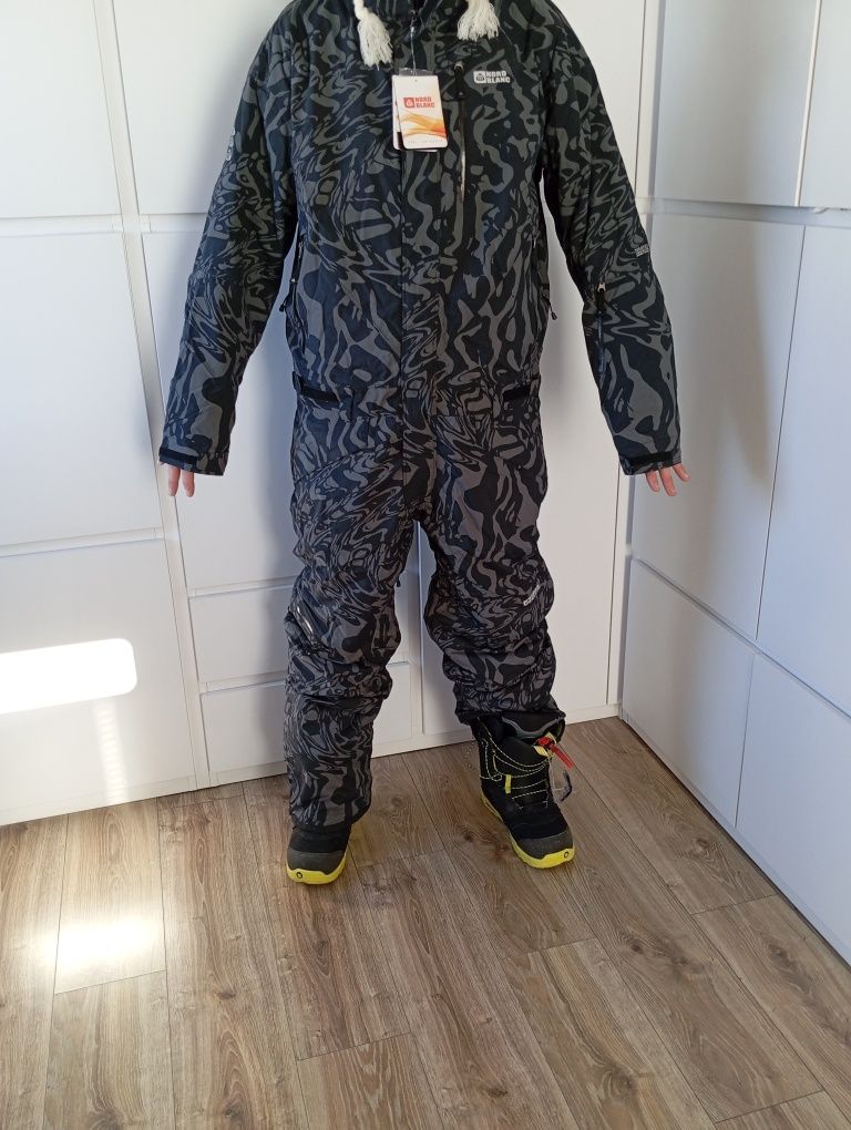 Męski kombinezon zimowy XXXL duży 3XL north Blanc Burton  snowboard