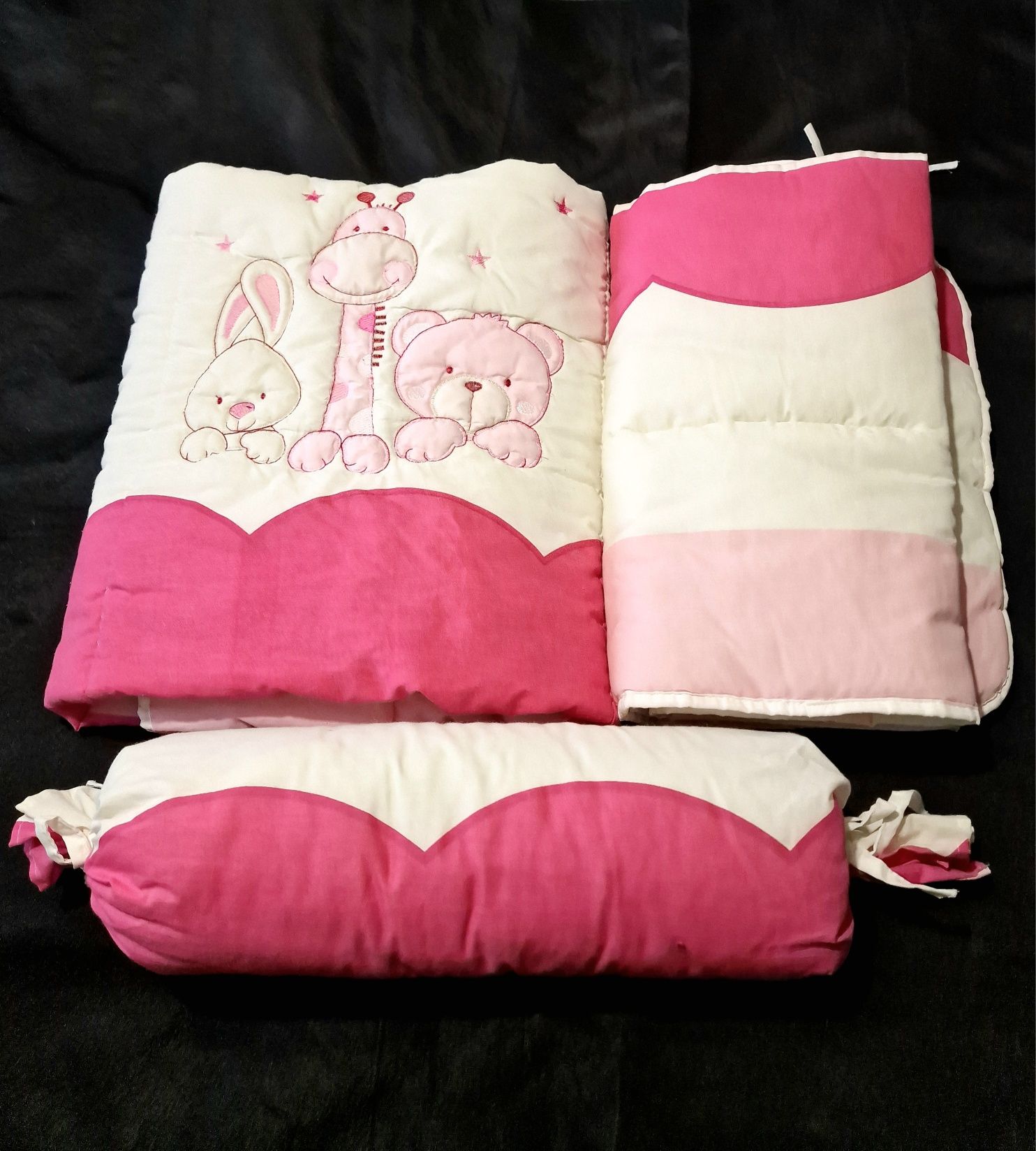 Conjunto de têxteis para cama de bebé