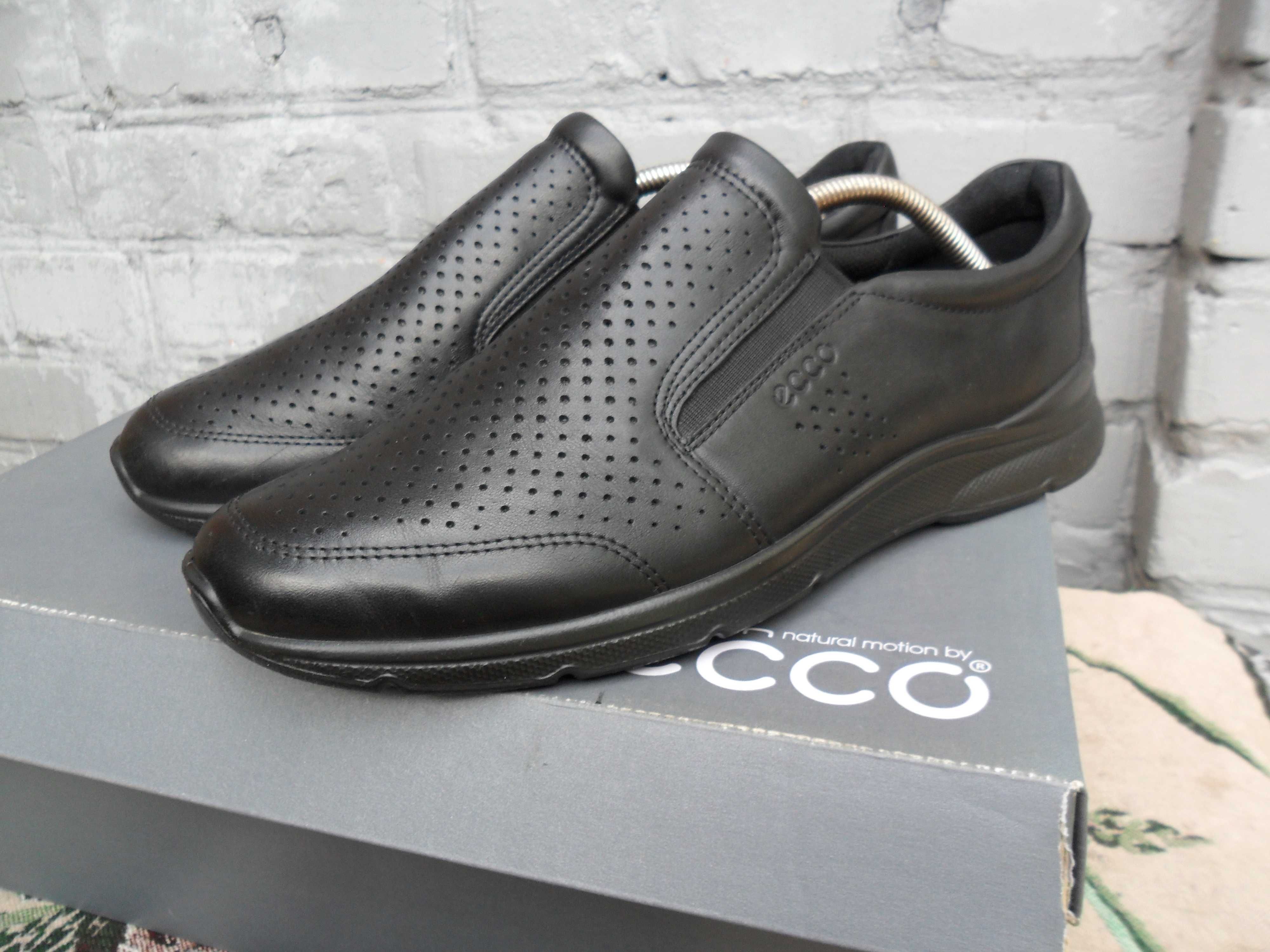 Мокасины-туфли  ECCO  оригинал  р-42-42/5