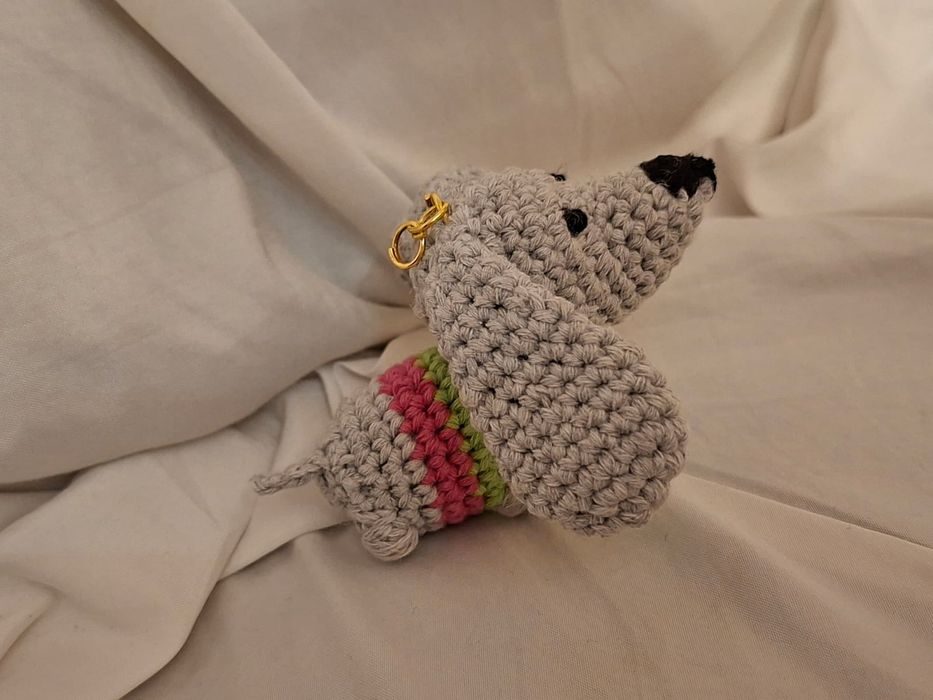 Breloczek/Charm – pies jamnik