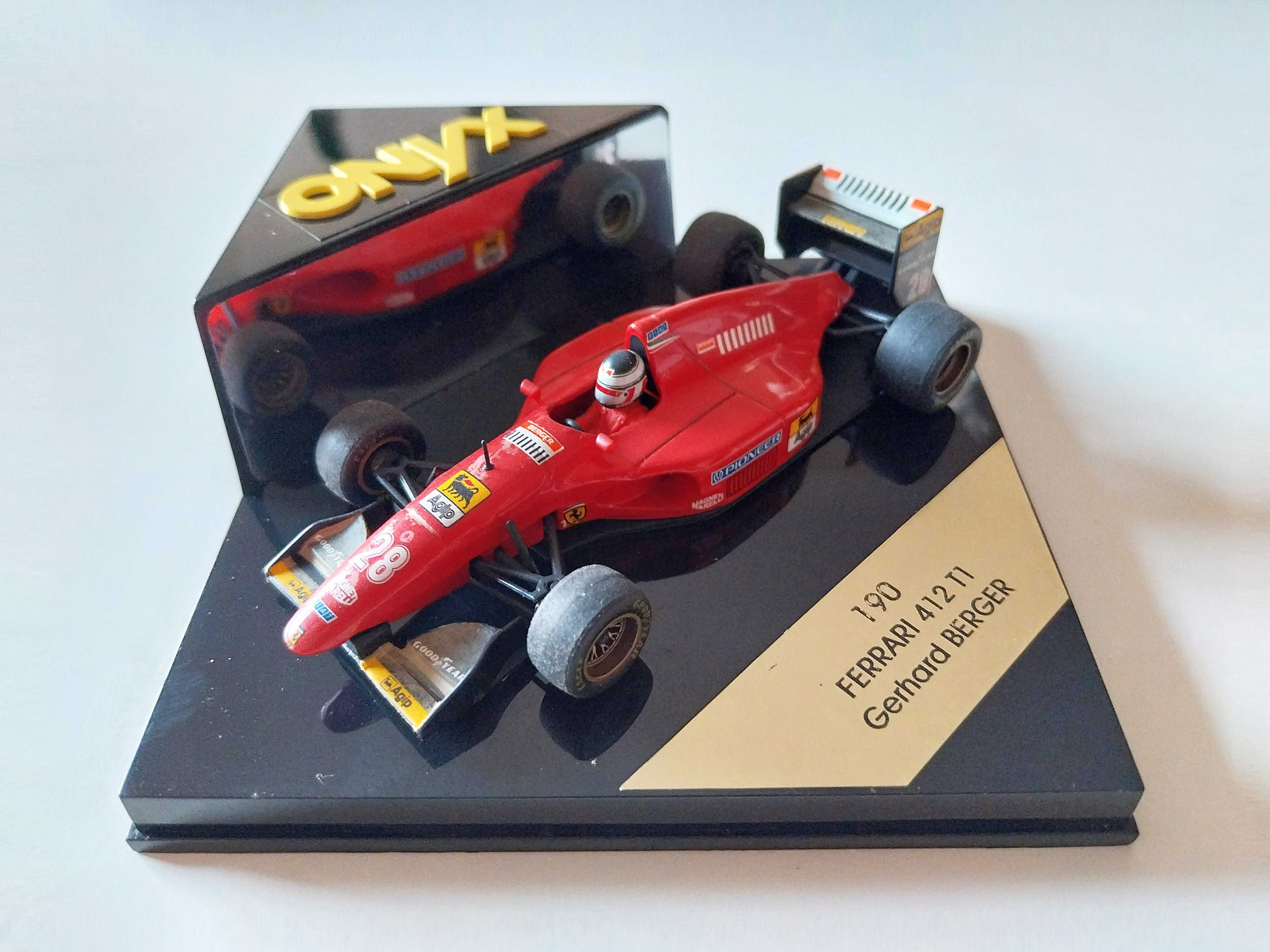 miniatura 1/43 FERRARI 412-T1 Gerhard Berger (1994) | ediçao Onyx