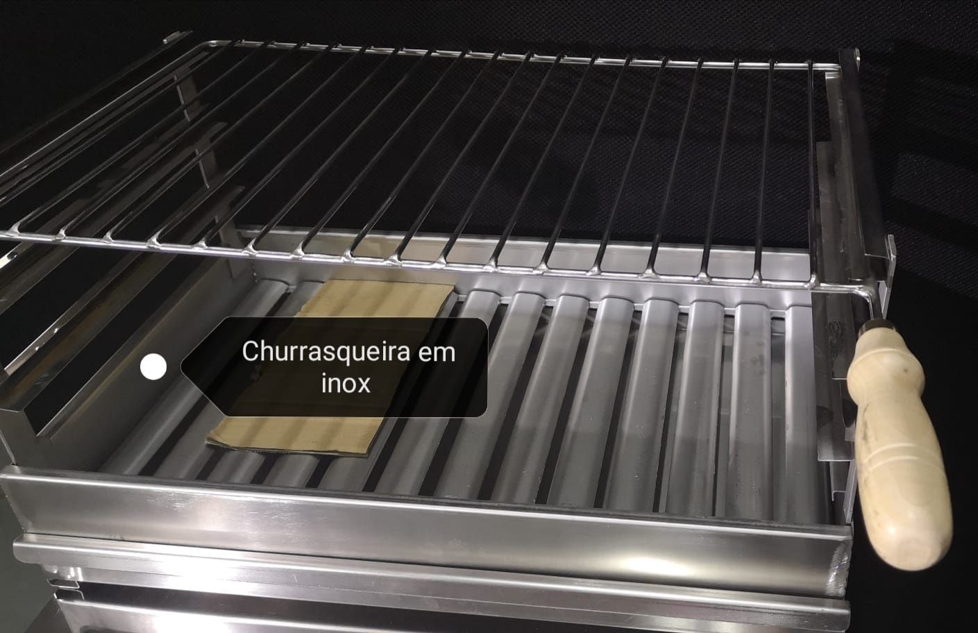 Churrasqueira inox 60cm