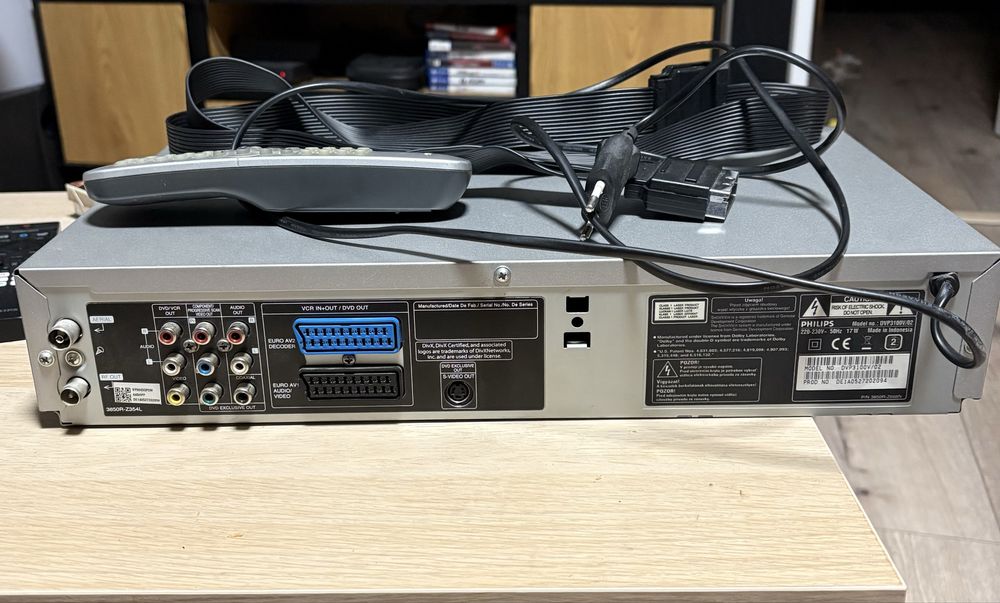 odtwarzacz DVD/VCR firmy Philips