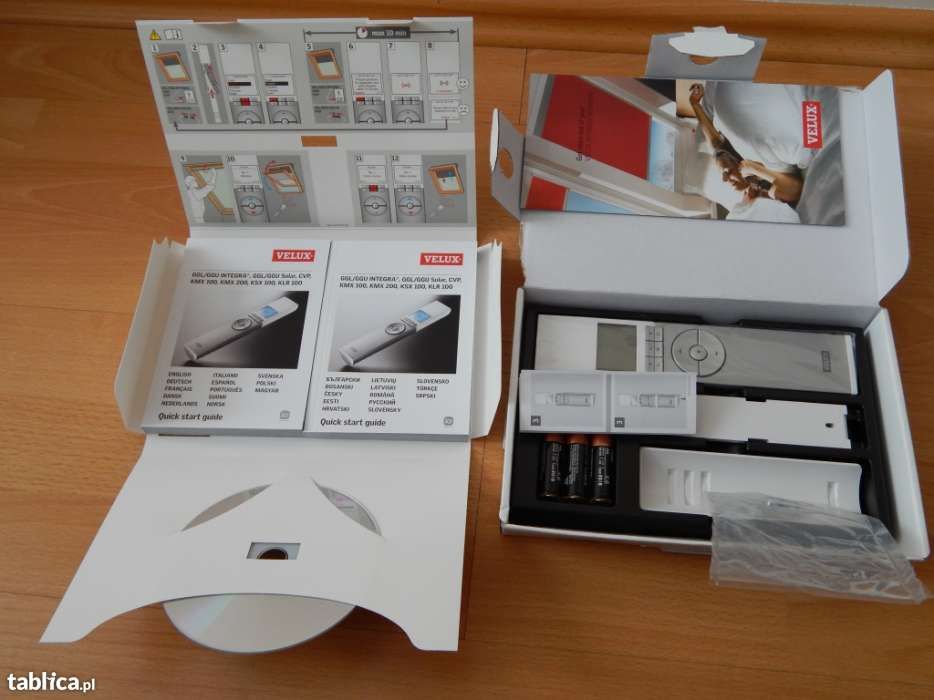 Pilot sterowanie VELUX GGL/GGU Integra Solar CVP KMX100 KMX200 KSX100