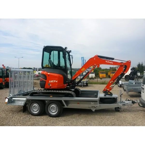 Brenderup MT 3651 , 3500 kg - pod koparkę ,walec , budowlana  Przyczepa , laweta do przewozu koparek do 3 ton , Brenderup MT 3651