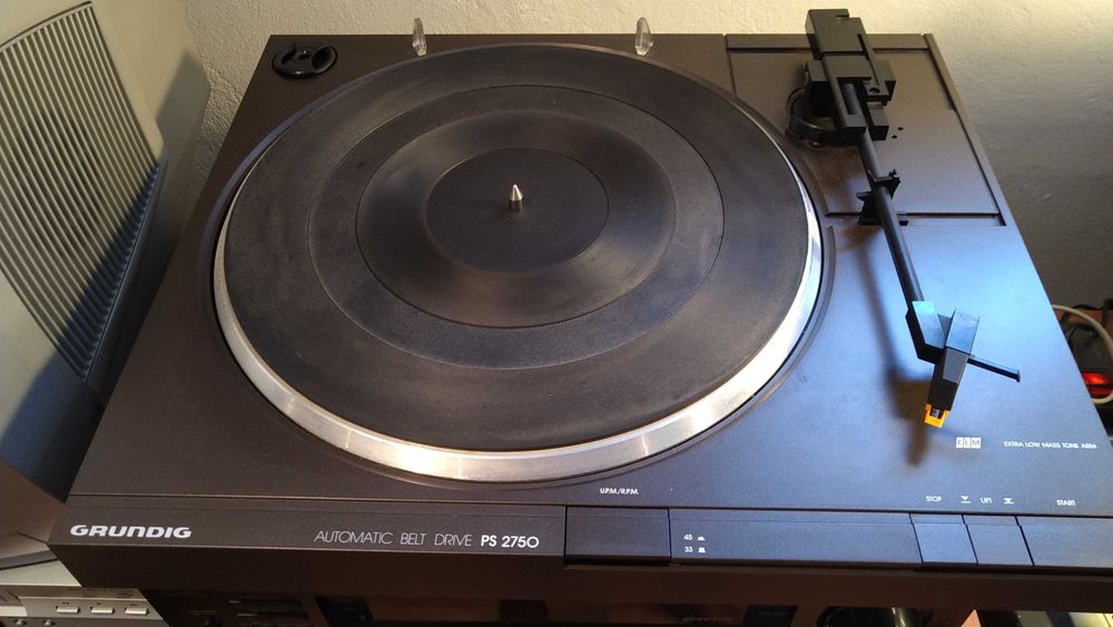 Gira Discos Grundig Automatic PS2750 agulha nova excelente estado