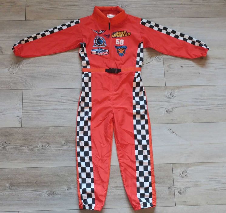 Strój karnawałowy Zygzak McQeen r 110-116, 4-6 lat H&M Mattel