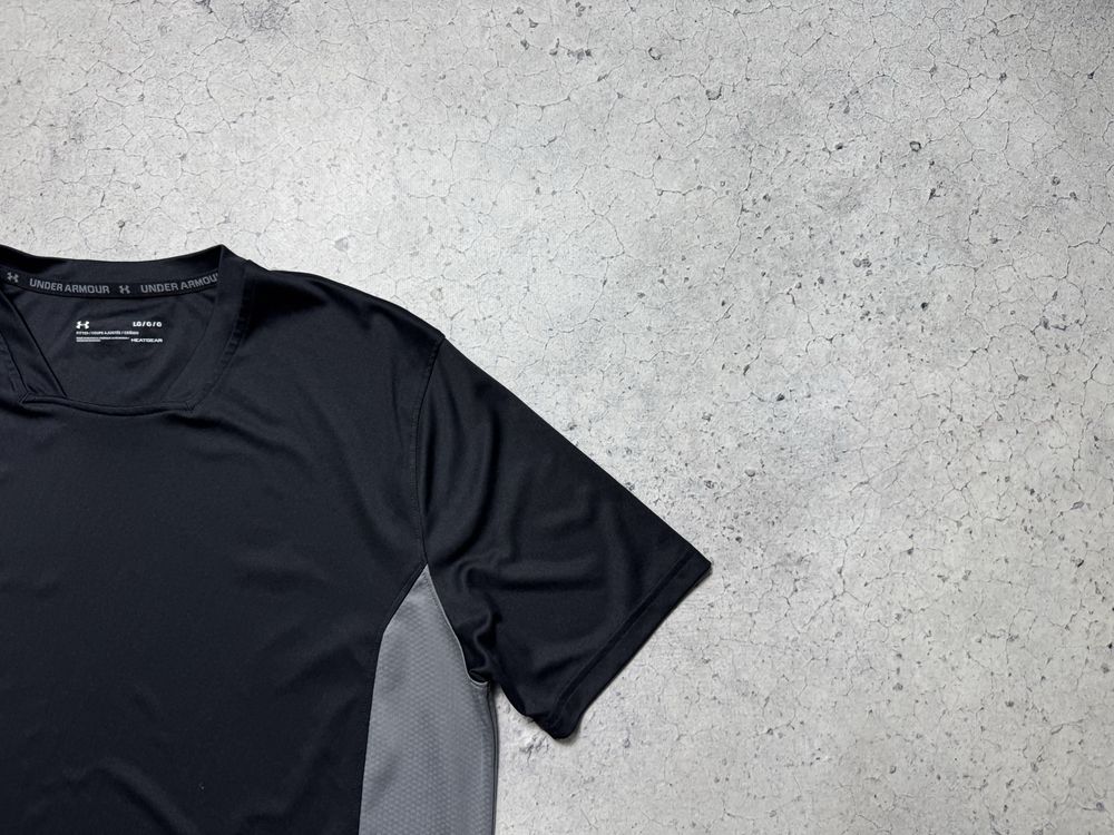 Спортивная Футболка Under Armour Черная Оригинал Идеал M-L