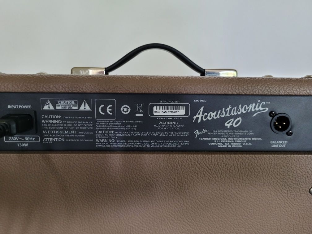 Wzmacniacz do gitary Fender Acoustasonic 40