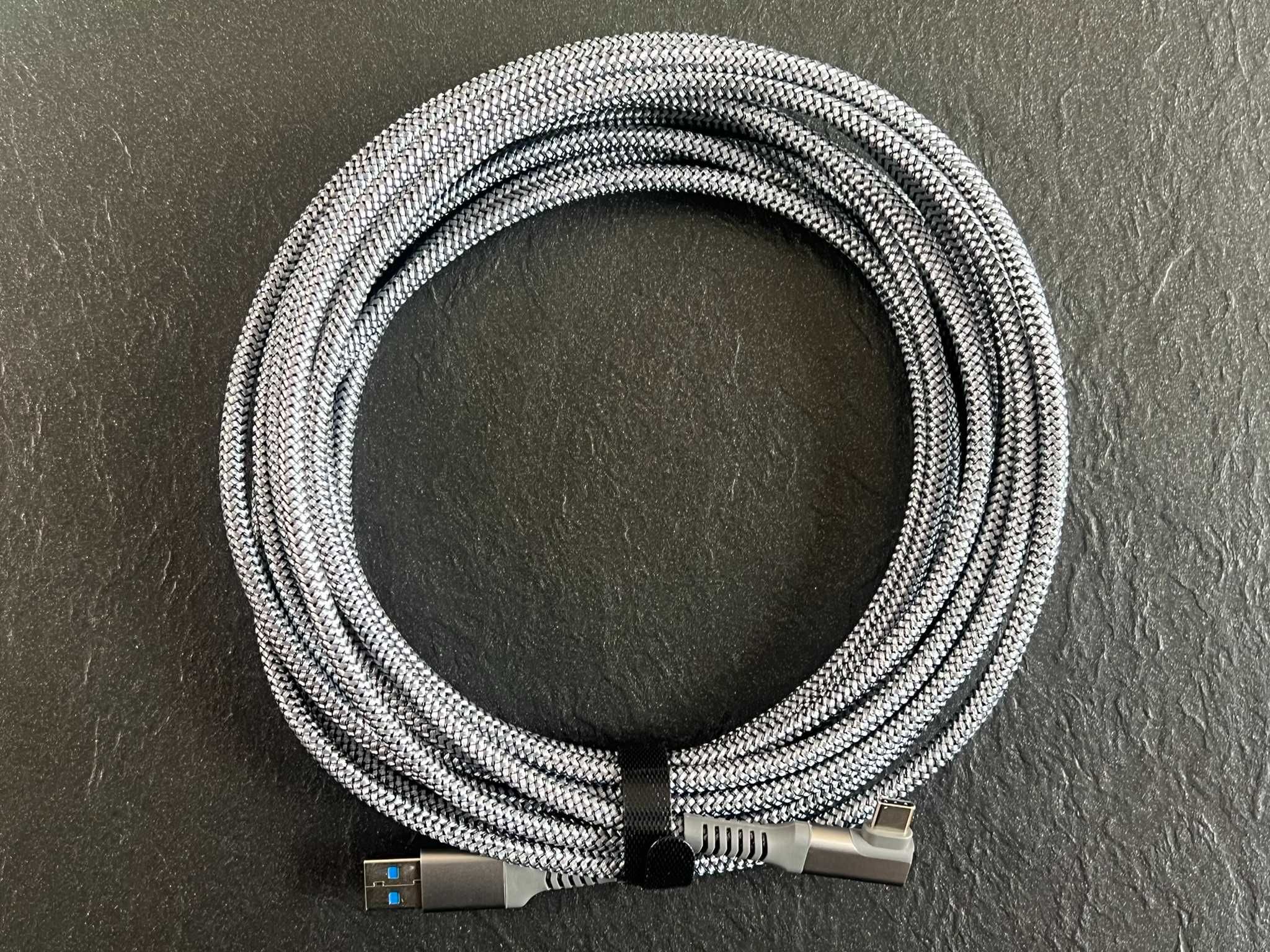 Kabel do Meta Quest 3, 5 m USB3.2 Gen1 typ C kompatybilny z Quest Link