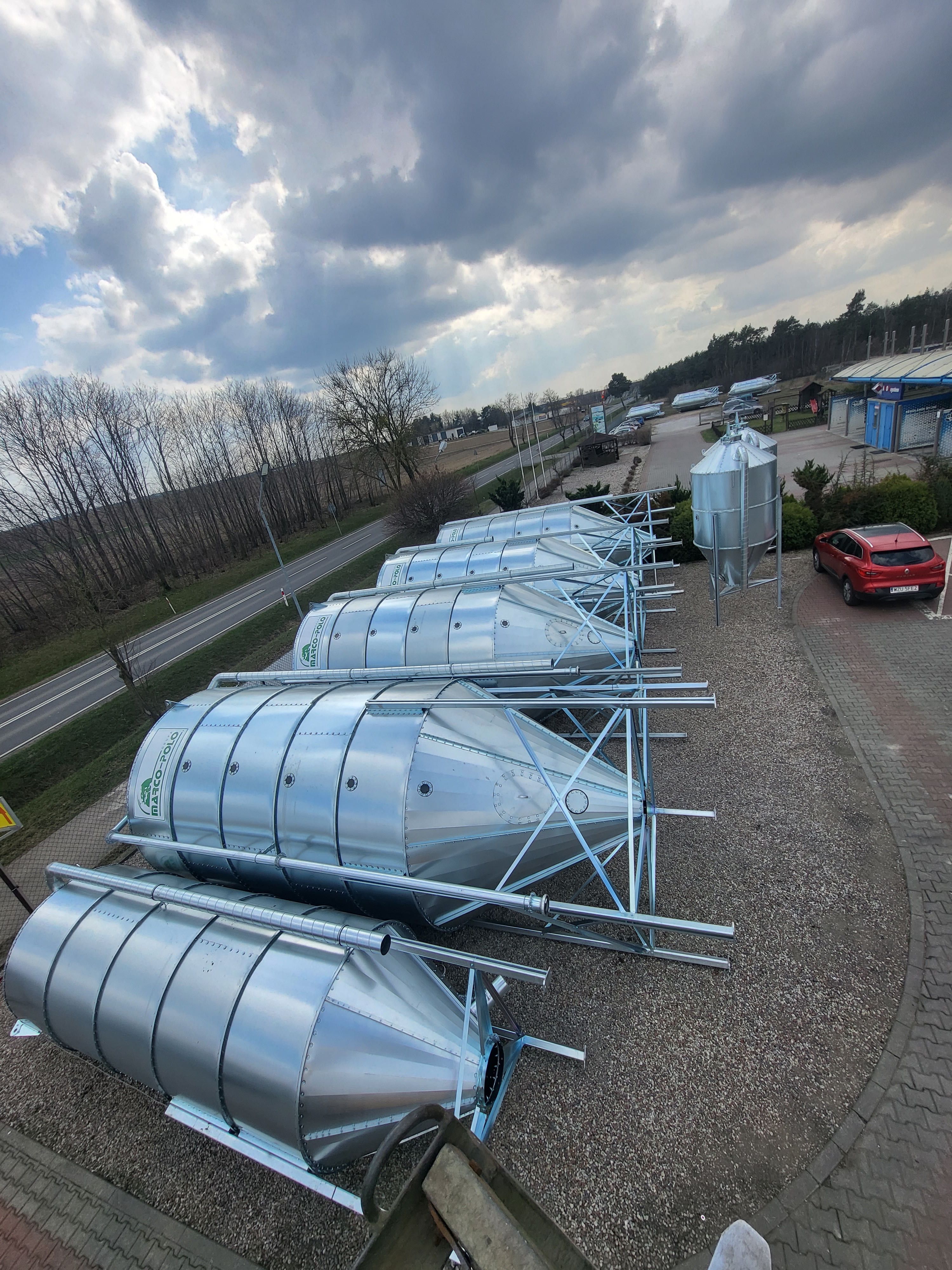 Silos 30 ton silosy zbiornik 38t 25t 20t ŻMIJKA 2025 Dowóz montaż HDS