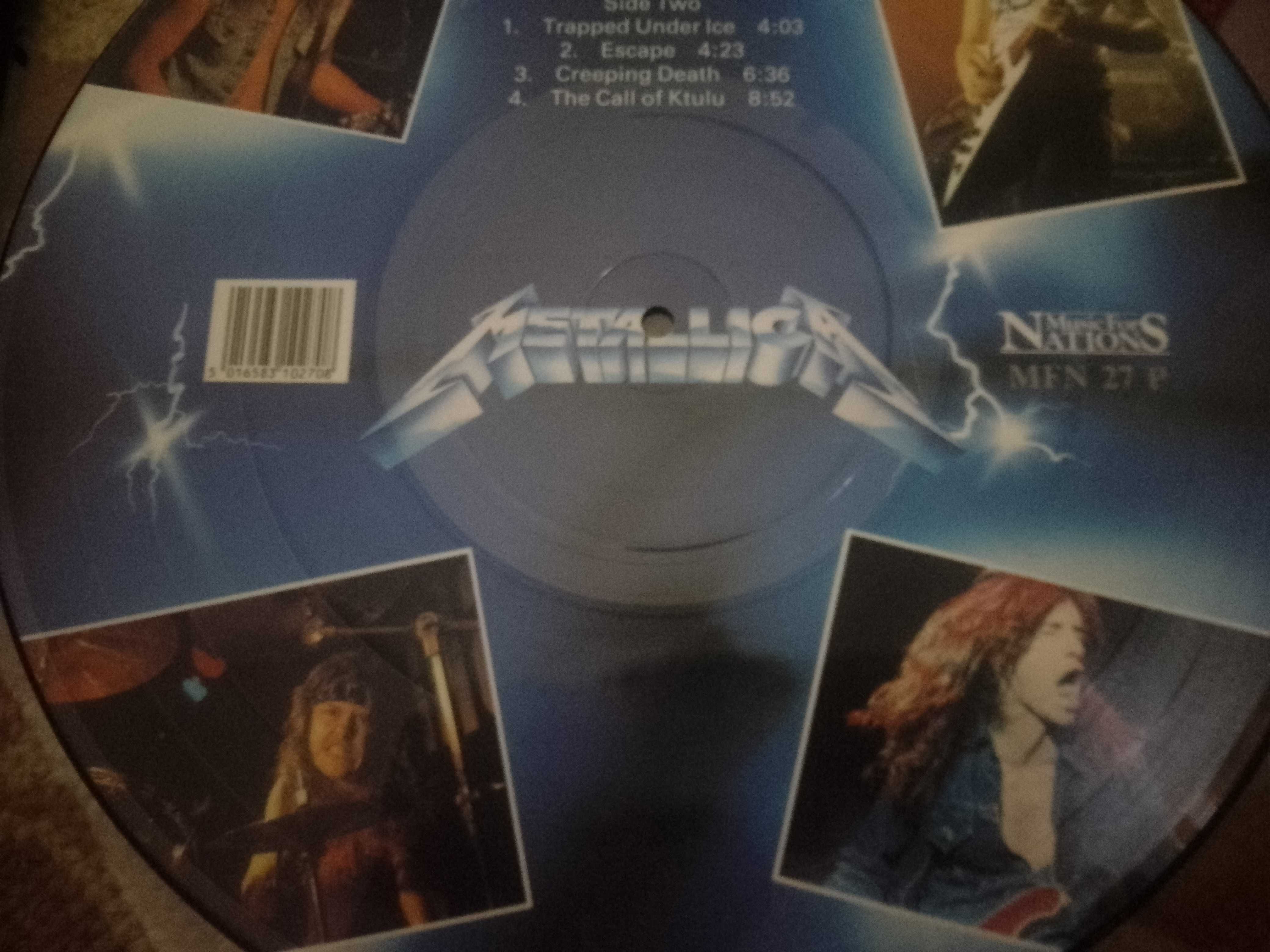 Metallica - " Ride The Lightning " ... Picture Disc